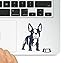 Johirim US French Bulldog Bowl Trackpad Decal Compatible with MacBook Retina, MacBook Air, MacBook Pro Wicked Decals