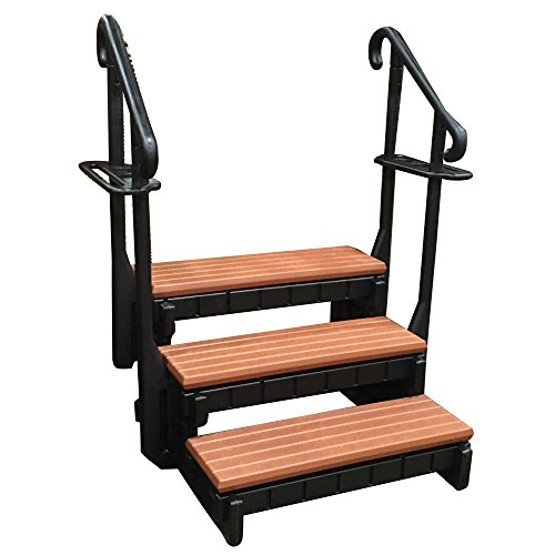 Compare price to hot tub steps with handrail