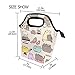 Pusheen Cat Insulated Reusable Lunch Box Portable Lunch Tote Bag Meal Bag Ice Pack