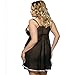 TOOPOOT Women’s Underwear  New Sexy Lace Bow Lingerie Nightwear Underwear Plus Size Sleepwear Dress Pinkthumb 1