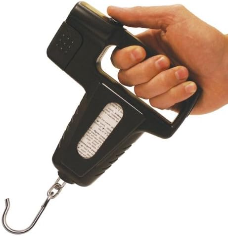 NorCross Marine Digital Fish Scale with Lip Grip and UltraSonic Length Measurment, 50 lbs. Max