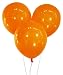Creative Balloons 12" Latex Balloons - Pack of 100 Pieces - Decorator Sunburst Orange