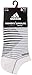 adidas Women's Superlite No Show Socks (6-Pair), White/Clear Onix/Onix/Light Onix/Black, Medium, (Shoe Size 5-10)