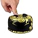callm Squishies Cake Style Slow Rising Jumbo Squishy Toys Kawaii Cute Scented Squishies Kids Party Squishy Stress Reliever Toy (Black)