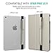 MoKo Case Holder for Apple Pencil - PU Leather Elastic Pocket Sleeve Detachable Cover for Apple Pencil, Fit with iPad Pro 12.9 2015/2017, Gold