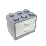 Lego Parts: Container, Cupboard 2 x 3 x 2 With Drawers (LBGray)