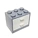 Lego Parts: Container, Cupboard 2 x 3 x 2 With Drawers (LBGray)