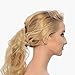 2 Pcs 5.5 inch Banana Hair Clips ONCIDIUM Lady Resin Fishtail Clip Comb Headdress Fish Shape Grips Clamp Hair Accessories (Black&Coffee)