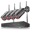[Expandable 8CH+1TB HDD] ANRAN Wireless Home Security Camera System, 1080P 8 Channel NVR Surveillance System with 4pcs…