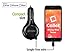 Cellet PAPP8R21 Retractable 2.1 Amp Car Charger for iPhone 7, 7 Plus and other Lightning devices - Lightning 8 Pin - Compact - Apple Licensed - by - Black, 2.1A Lightning