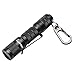 AIDIER Ultra Bright Compact EDC Keychain LED Flashlight 180lm Pocket Flashlight with Battery IPX7 Waterproof Tail Switch Flashlights for Camping, Hiking, Outdoor Activity and Emergency Lighting