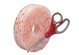 3M Dual Lock Reclosable Fastener SJ3560 250 Clear, 1 in x 10 Ft with Bonus Scotch 1428 Multi Purpose Scissors