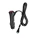 LeeKooLuu T9 Car Charger Cigarette Lighter Adapter Plug Cord with ON/Off Switch for Rear View Camera Monitor Systems with 6ft Cord Extension Cable 12V-24V Output Built-in Safety Fuse