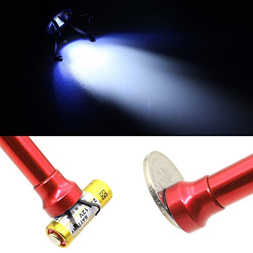 SUPERYO Magnetic Claw Pick-Up Tool Lighted Flexible Claw Grabber for Litter Pick Home Sink Garden