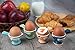 WD-Set of 4 Pcs Cute Bird Shape Ceramic soft or Hard boiled egg cup holder (Egg holder) - for Breakfast Brunch,kitchenware, home kitchen decoration or even a gift mix color with cutely package.