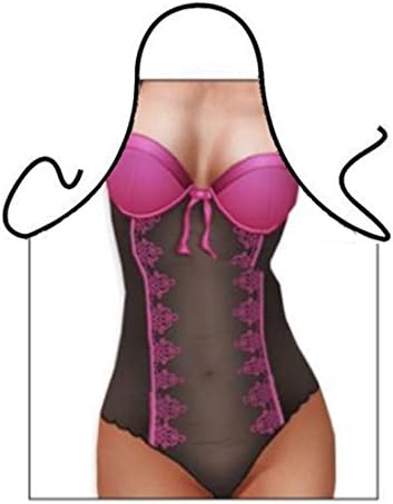 Sexy Funny Creative Kitchen Cooking Aprons for Men Women Girlfirend Boyfriend Birthday Gifts