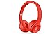 beats Solo3 Wireless On-Ear Headphones - Citrus Red (Renewed)
