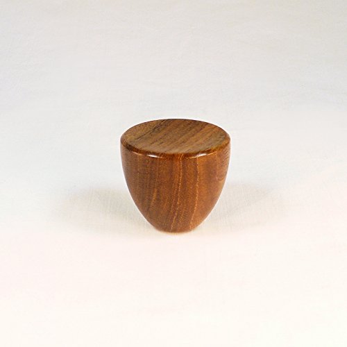 Lamp Finial, Teak, Cup Pattern 3