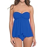 Profile by Gottex Women's Tutti Frutti Bandeau Tankini Top