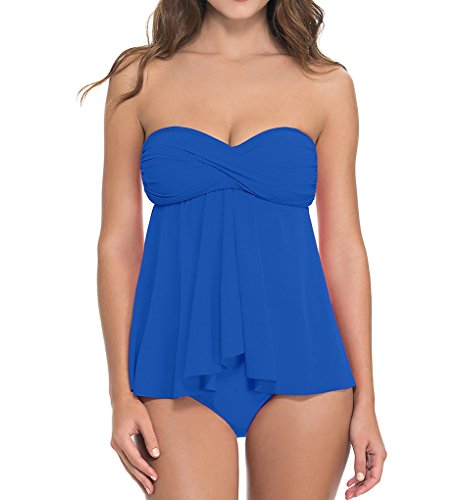Profile by Gottex Women's Tutti Frutti Bandeau Tankini Top