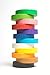 12 Rolls of Colored Masking Tape, 1 in x 60 yds; Great for DIY Label Making, Arts & Crafts, Home & Office. Includes Blue, Black, Yellow, Purple, White and Many More. Vibrant Colors