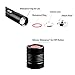 Flashlight,Outdoor Original 350 Lumen LED 3 mode Bright Camping Gear Portable Tactical Flashlight with Extendable Head and Adjustable Focus