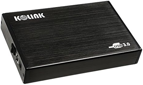 Kolink Carcasa Externa USB 3.0 de 3,5 Pulgadas - Negro: Amazon.es: Informática