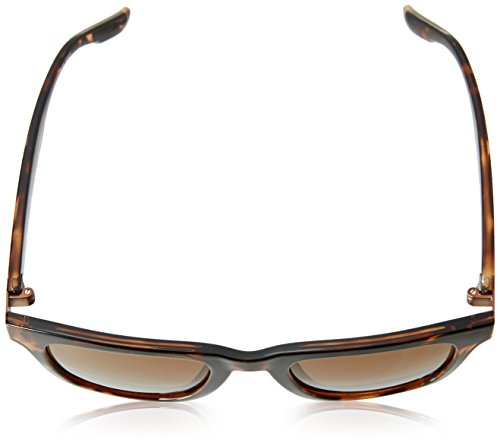 Columbia Men's by the Bluff Square Sunglasses, Shiny Tort, 50 mm