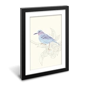 NWT Black Paper Framed Canvas Wall Art for...