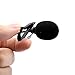 Microphone for Gopro, PANNOVO 3.5mm mini Mic microphone Adapter accessories for Gopro hero 3 3+ 4