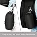 Selens Protective Drawstring Neoprene DSLR Camera Lens Pouch Bag Compatible with Olympus Panasonic, Large Size(Black)