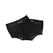 Wuchieal Women's Dance Paws Pad Foot Thongs Toe Undies Half Lyrical Shoes Socks (Champagne&Black,S)