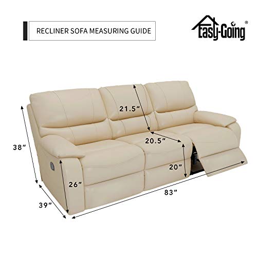 EasyGoing 8 Pieces Recliner Sofa Stretch Sofa Slipcover Sofa Cover