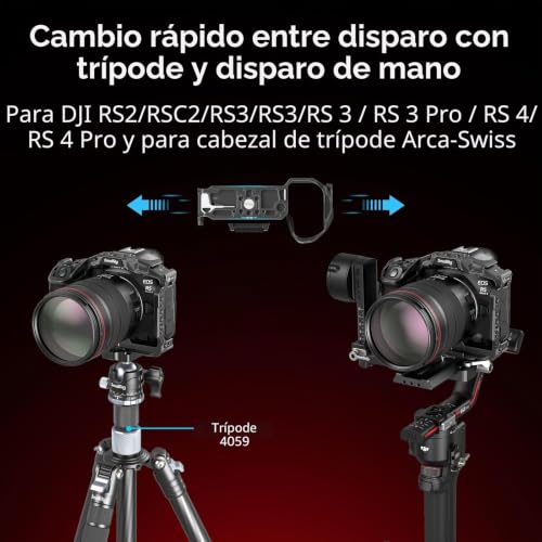 SMALLRIG Black Mamba Camera Cage Kit for Canon for EOS R5 Mark II with Top Handle and Dedicated Cable Clamp, Aluminum Alloy Camera Mount - 4976