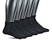Yomandamor Men's 5 Pairs Non-binding Flat-Knit Ankle Diabetic/Dress Socks with Seamless Toe(Big and tall available)