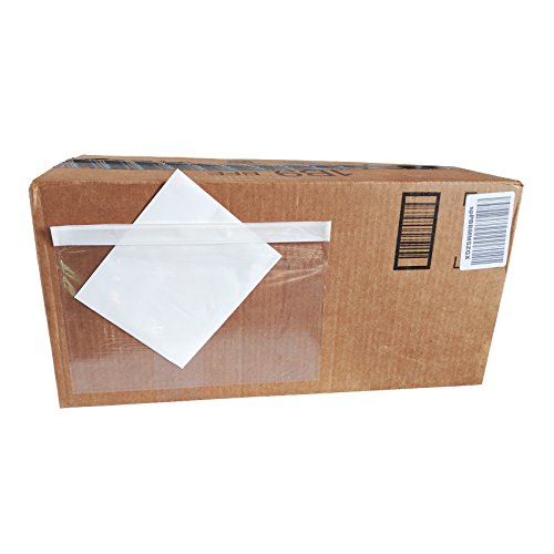 6" x 9" Clear Plastic Self Adhesive Shipping Label / Packing Slip