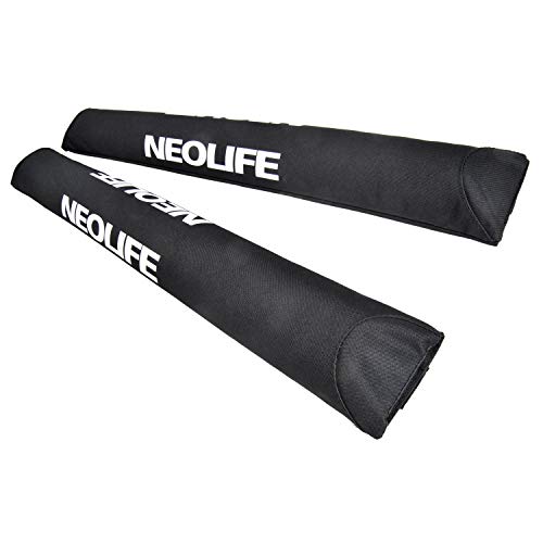 Neolife Car Roof Rack Pads for Surfboard Kayak SUP Snowboard Racks 28inch Long Large Aero Bars [Pair] - Thumbnail 3