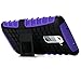 LG G2 Case, MagicMobile® Ultra Protective [Shockproof] Case for LG G2 Dual Hybrid [Heavy Duty] Armor Impact Resistant Layers Rugged Plastic and Flexible TPU Case for LG G2 with Kickstand - Purple