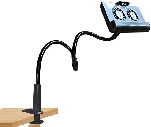 Phone Holder cell phone radiator Multi-Angle Phone Tablet Video Game Holder Dock with 4400ma power bank for iPhone Accessories for All Other Tablets Phones Black
