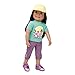 Maplelea Ptarmigan Rocks Shirt, Capris and hat Outfit for 18 Inch Dolls with Inuit Design