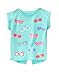 Gymboree Girls' Big Short Sleeve Sunglasses Print Aqua Graphic Tee