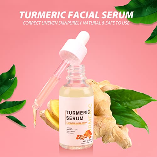 Turmeric Dark Spot Corrector Serum, Turmeric Repair Face Serum, Bright