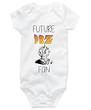 Future DBZ Fan Dragon Ball Z Parody Cute Onesie Funny Baby Bodysuit (3 months)