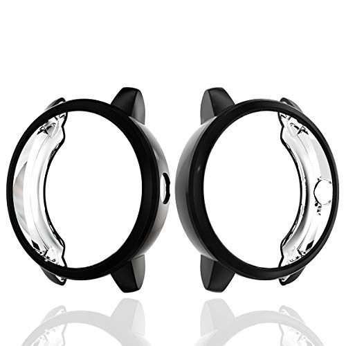 Garmin vivoactive 3 Protector Case,JZK Soft TPU Plated Screen Protector Cover All-Around Protective - //coolthings.us