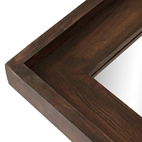 Patton Wall D cor 1807 3700 Classic Wood Framed Wall Or Leaner Full 