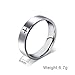 Stainless Steel Cross Ring for Mens Womens Christian Jesus Christ Lord Prayer Silver
