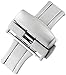 Hadley-Roma 22-mm Stainless Steel Push Button Deployant Clasp