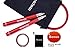 Ellenium Speed Jump Rope - Premium Quality with Self-Locking Adjustable Design, Fast & Smooth Bearings, Anti-Slip Handles | Great for Boxing, MMA, Double Unders, Crossfit, and Fitness Workouts