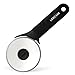 Pizza Cutter Slicer Wheel - LEMCASE Kitchen Tools and Gadgets with Stainless Steel Blade and Silicone Grips, Black