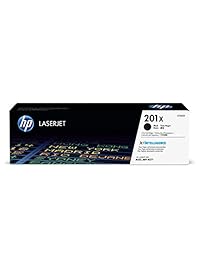 HP 201X (CF400X) - Cartucho de tóner negro, de alto rendimiento, original LaserJet.